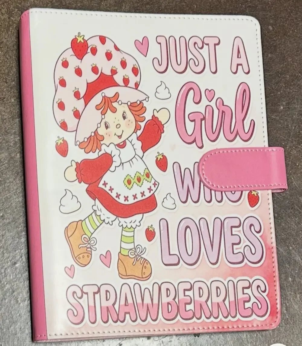 Strawberry Shortcake A5 Binder w/ paper
